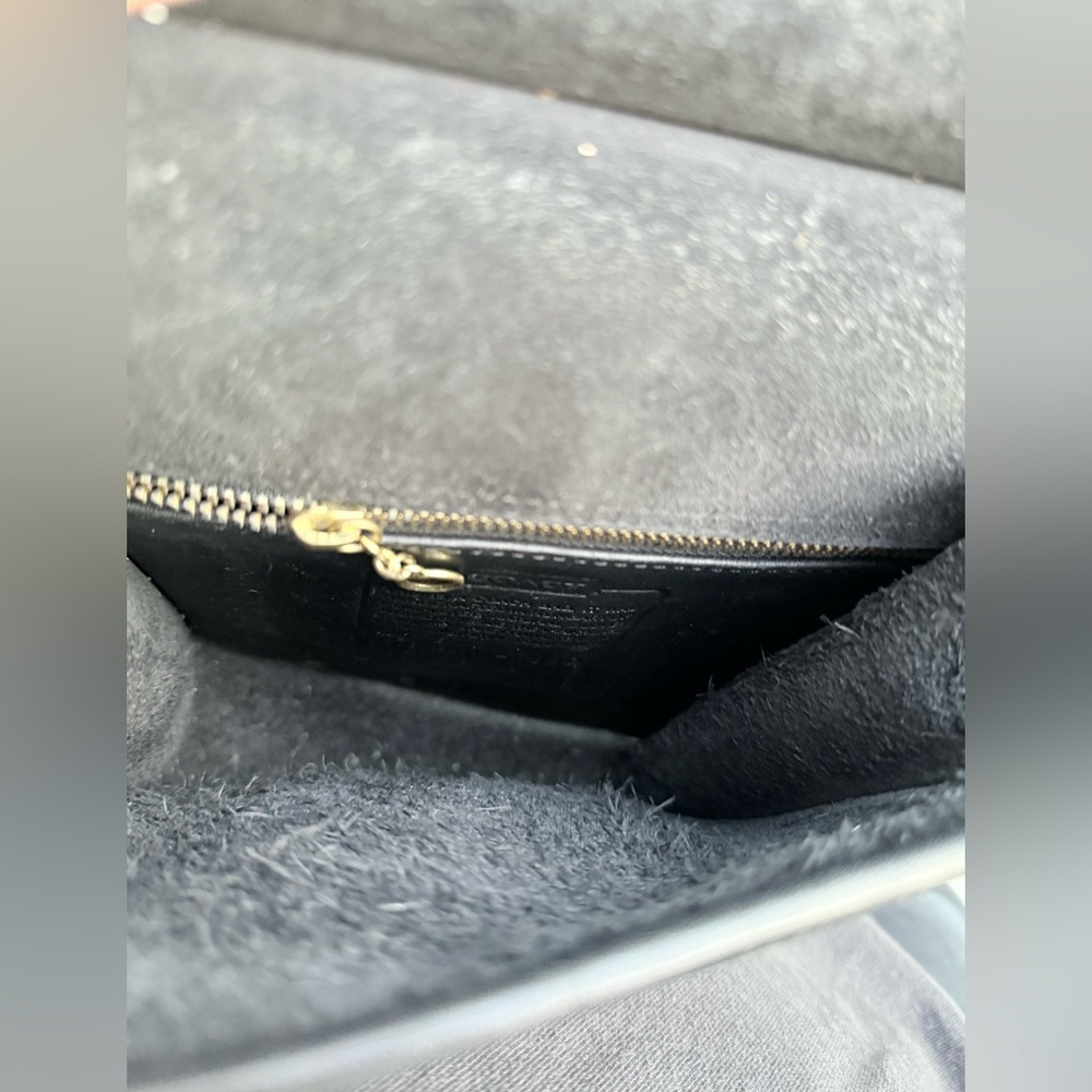 Vintage Coach Murphy Crossbody Bag Black 9930 - Picture 7 of 13